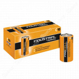 SCATOLA 10 PILE DURACELL INDUSTRIAL 1/2 TORCIA