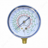 Manometro bassa pressione per Gas R22, R134a, R404a, R407c Diametro 70 mm Attacco maschio 1/8' NPT