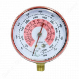 Manometro alta pressione per Gas R410a Diametro 70 mm Attacco maschio 1/8' NPT