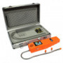Cercafughe con valigetta con indicatore led per gas R11 R12 R500 R503 R22 R123 R124 R502 R134a R404a R125 - 2 1/2 C Torce inc