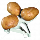 Accessorio in polipropilene adatto alla cottura delle patate nel microonde.