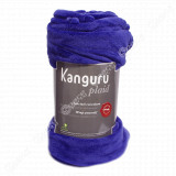 Kanguru plaid cream è un morbidissimo plaid in tessuto flannel ultra morbido, 
