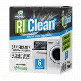 RiClean SANIFICANTE 3 in 1 per lavatrice e lavastoviglie - 6 buste